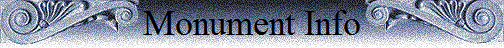 Monument Info